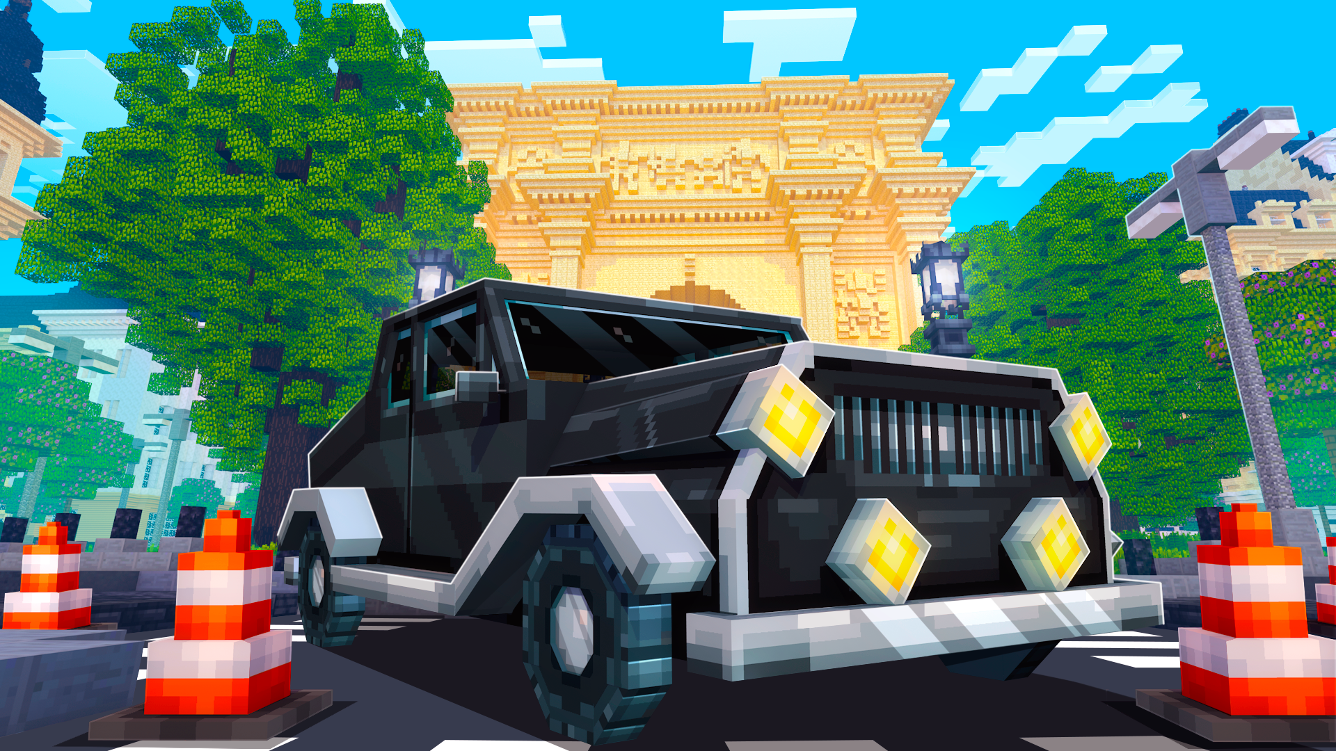 Intro Minecraft Render
